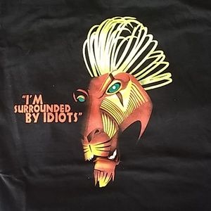 Scar - Lion King Musical Tee sz L NWT